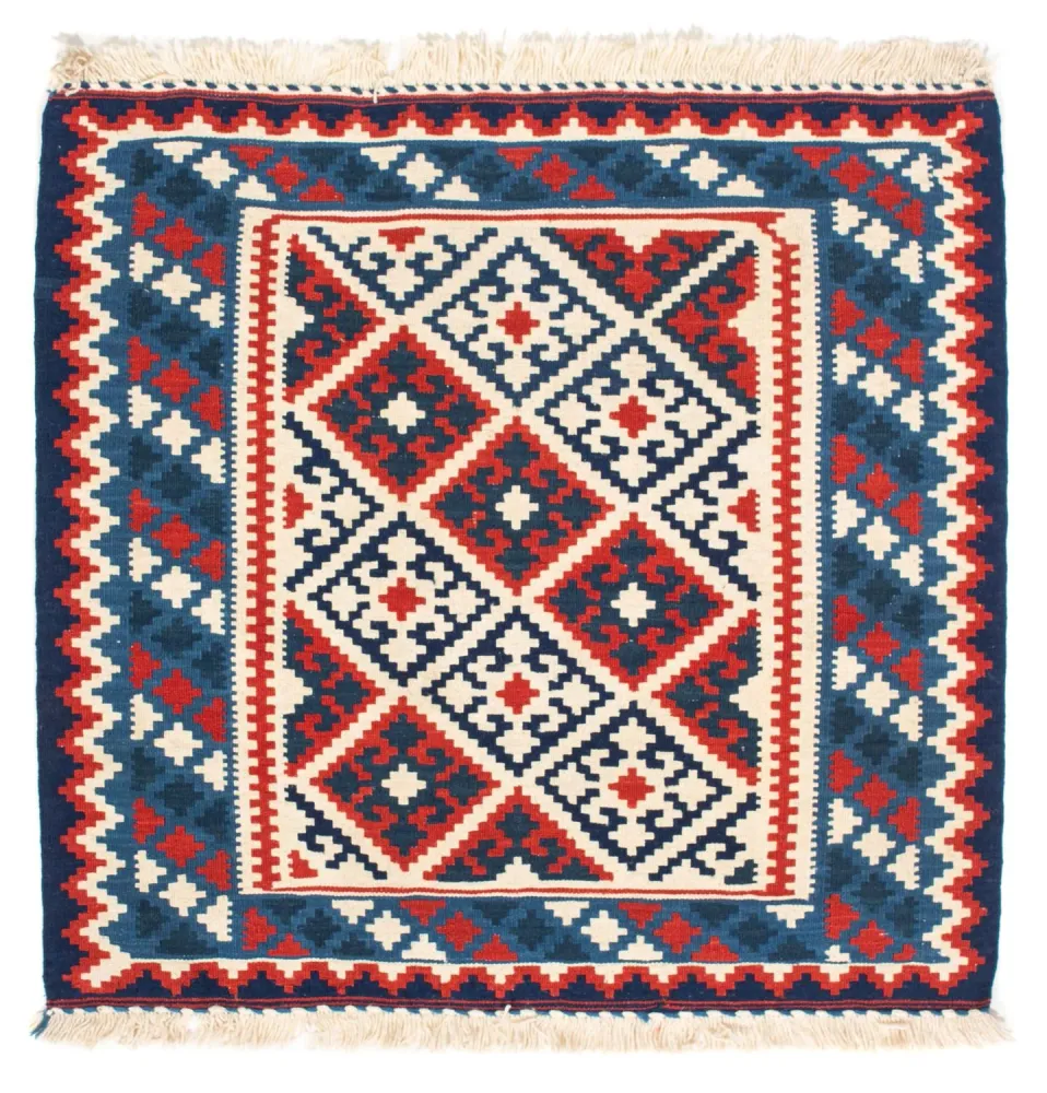 Kelimteppe - Orientalsk square - 103 x 102 cm - beige