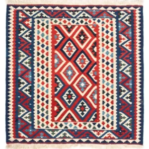 Kelimteppe - Orientalsk square - 104 x 103 cm - beige