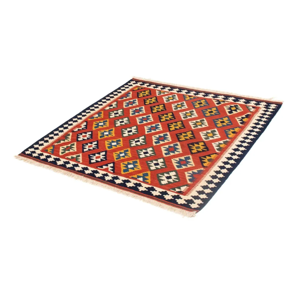 Kelimteppe - Orientalsk square - 106 x 103 cm - rød
