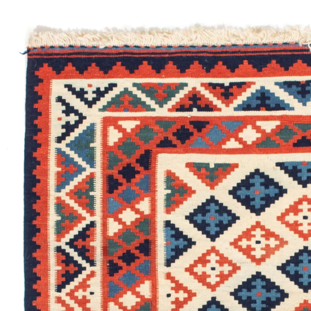 Kelimteppe - Orientalsk square - 110 x 104 cm - rust