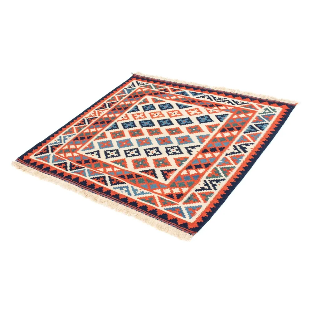 Kelimteppe - Orientalsk square - 110 x 104 cm - rust