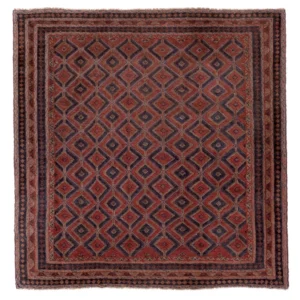 Kelimteppe - Orientalsk square - 157 x 150 cm - flerfarget