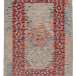 Kelimteppe - Splash - 119 x 77 cm - flerfarget
