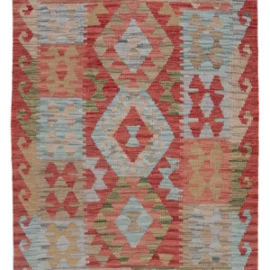 Kelimteppe - Splash - 120 x 81 cm - flerfarget