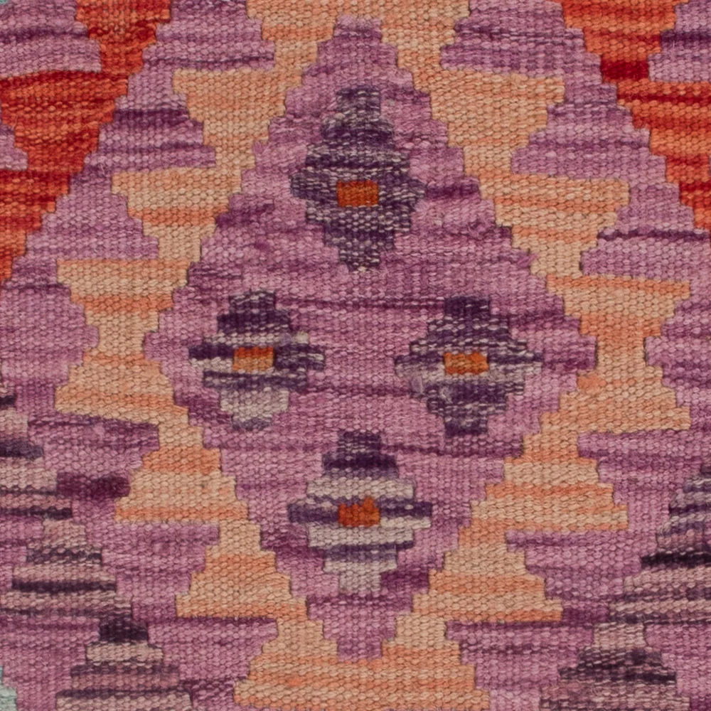 Kelimteppe - Splash - 121 x 78 cm - flerfarget