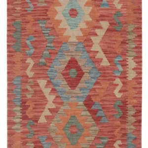 Kelimteppe - Splash - 125 x 74 cm - flerfarget