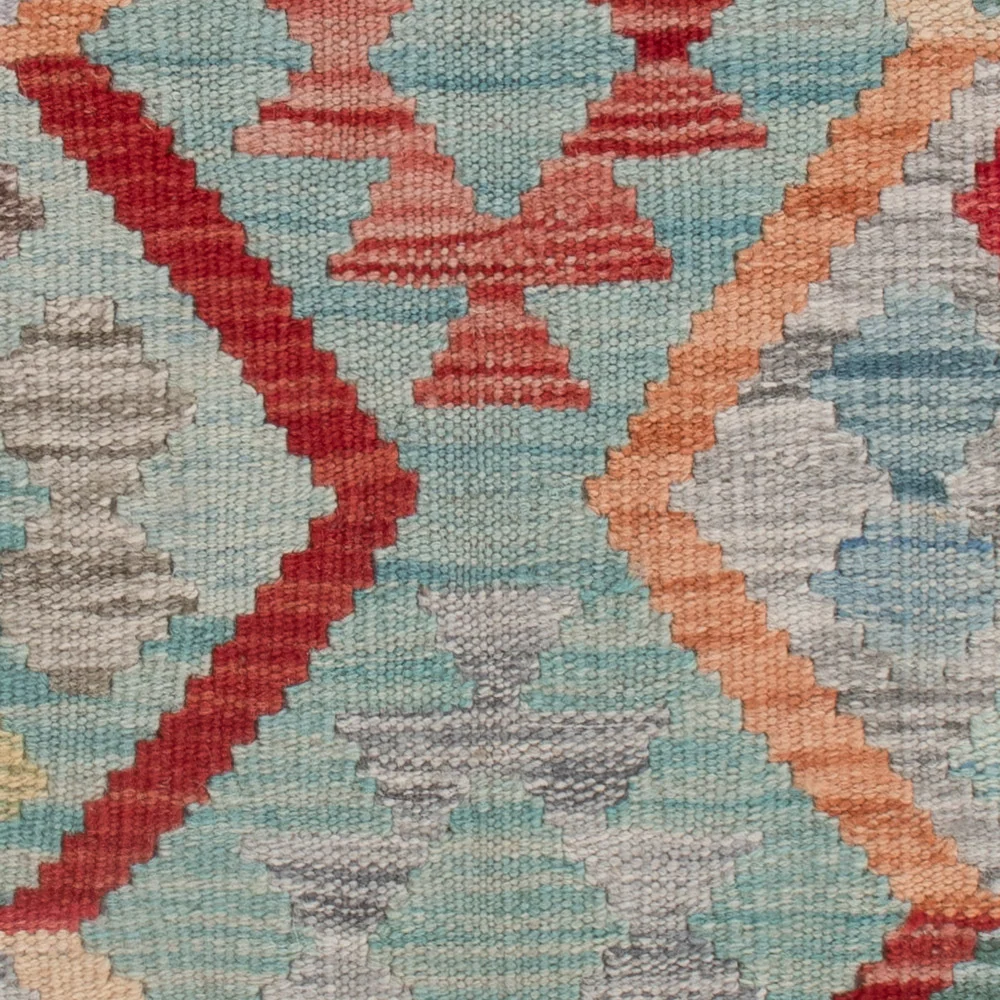 Kelimteppe - Splash - 126 x 79 cm - flerfarget