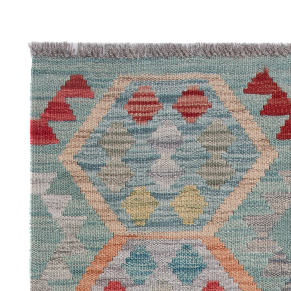 Kelimteppe - Splash - 126 x 79 cm - flerfarget