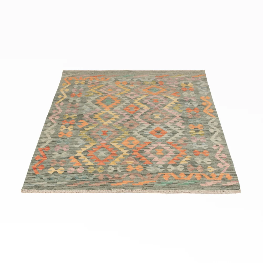 Kelimteppe - Splash - 152 x 102 cm - farget