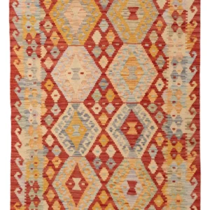 Kelimteppe - Splash - 154 x 101 cm - farget