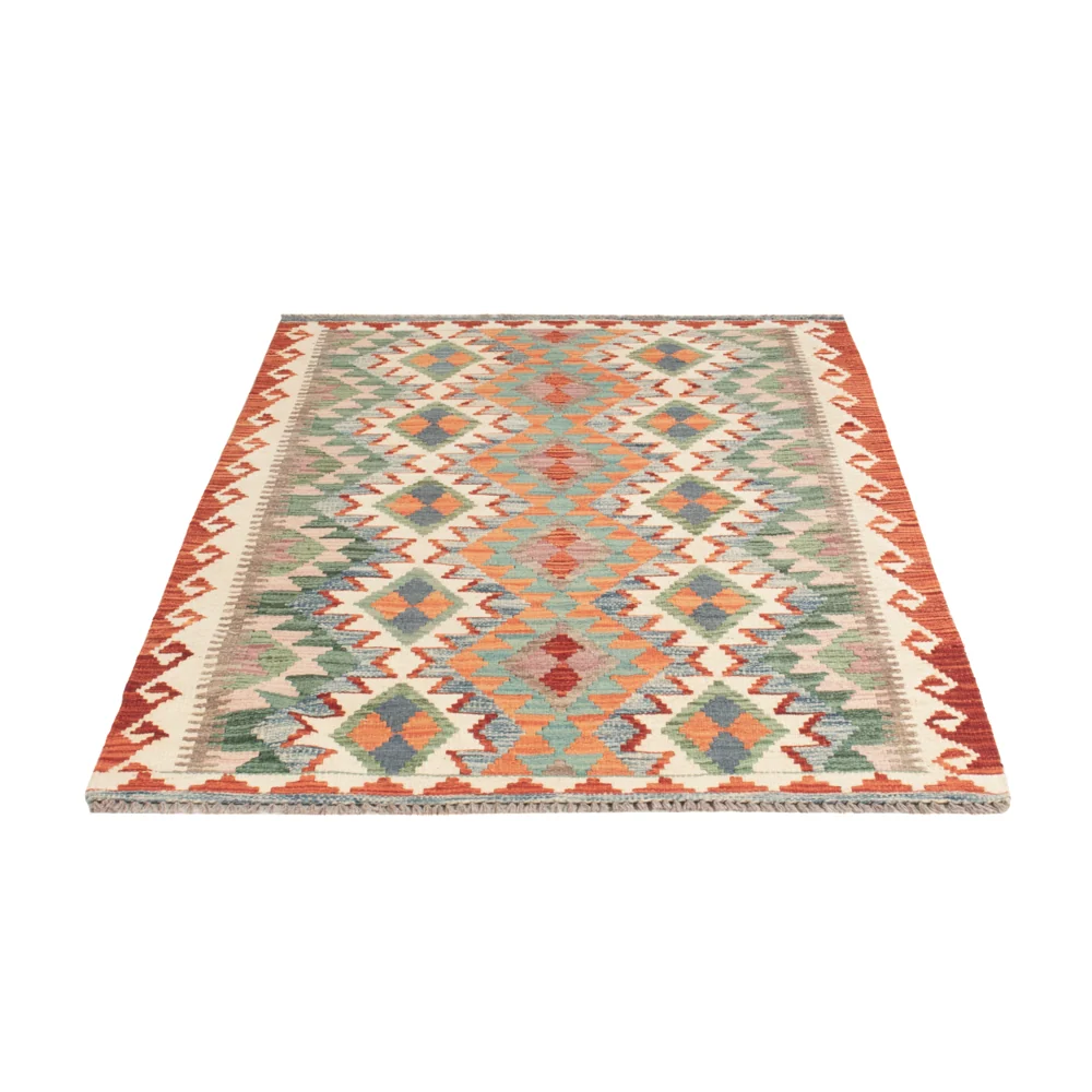 Kelimteppe - Splash - 154 x 108 cm - farget