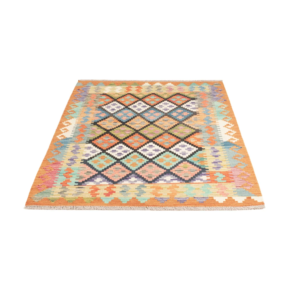 Kelimteppe - Splash - 155 x 104 cm - farget