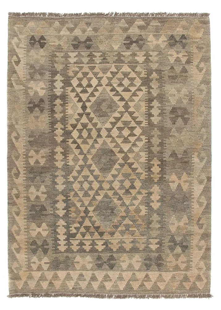 Kelimteppe - Splash - 174 x 125 cm - flerfarget