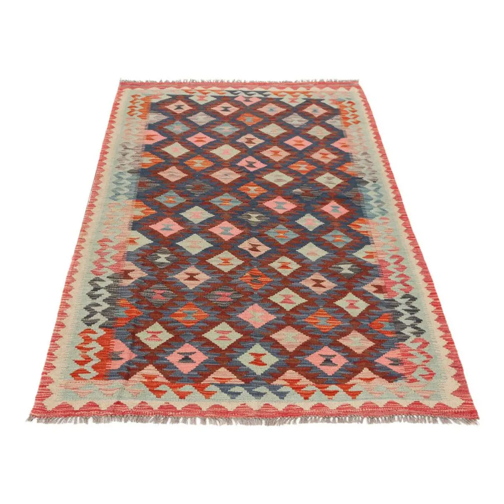 Kelimteppe - Splash - 185 x 126 cm - flerfarget