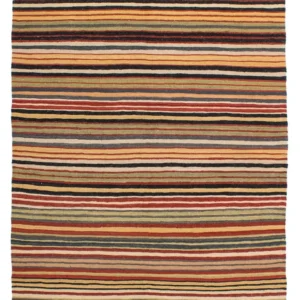Kelimteppe - Splash - 195 x 152 cm - flerfarget