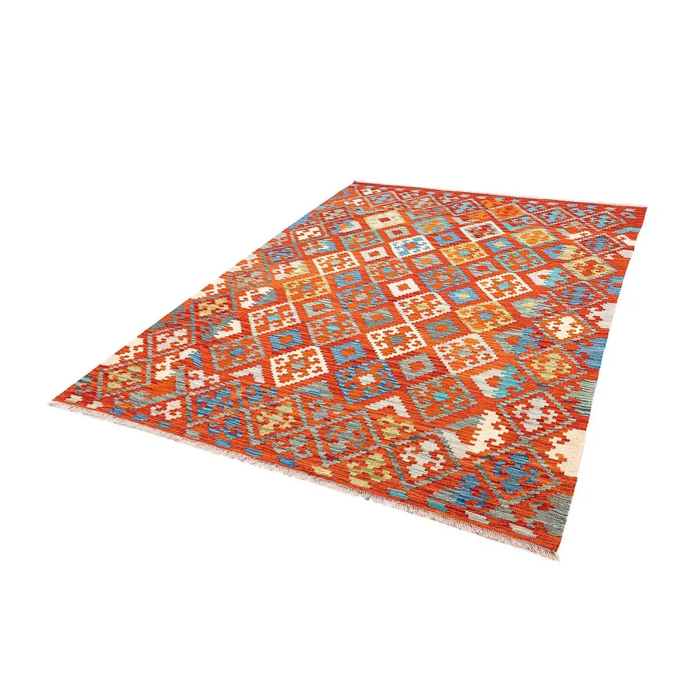 Kelimteppe - Splash - 226 x 170 cm - flerfarget