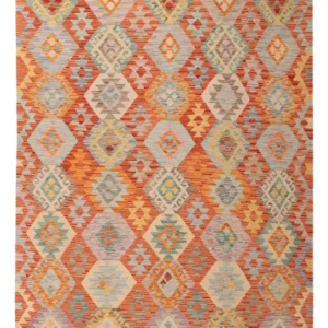 Kelimteppe - Splash - 230 x 173 cm - farget