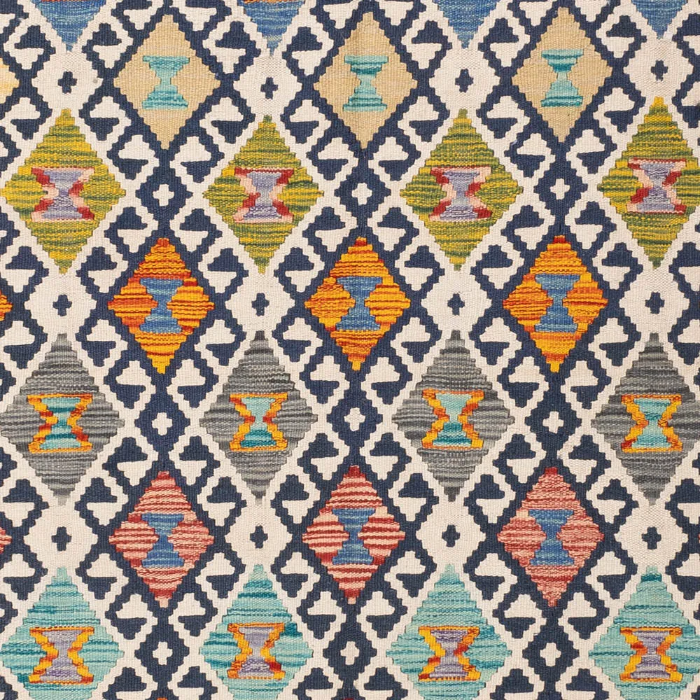 Kelimteppe - Splash - 236 x 176 cm - farget