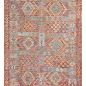 Kelimteppe - Splash - 240 x 181 cm - flerfarget