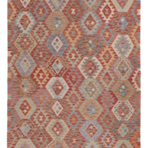 Kelimteppe - Splash - 240 x 181 cm - flerfarget
