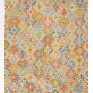 Kelimteppe - Splash - 248 x 173 cm - farget