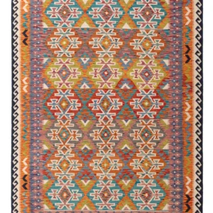 Kelimteppe - Splash - 250 x 174 cm - farget