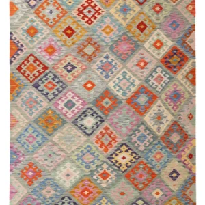 Kelimteppe - Splash - 250 x 175 cm - farget