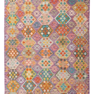 Kelimteppe - Splash - 250 x 176 cm - farget