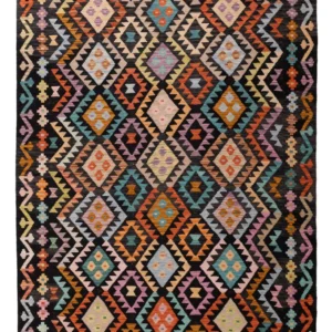 Kelimteppe - Splash - 250 x 178 cm - farget