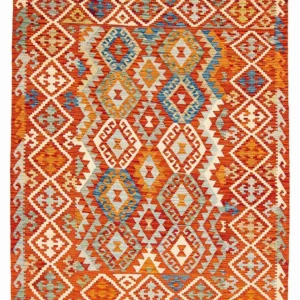 Kelimteppe - Splash - 250 x 180 cm - flerfarget