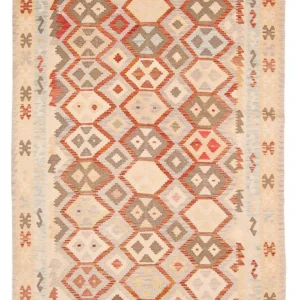Kelimteppe - Splash - 285 x 198 cm - beige