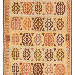Kelimteppe - Splash - 287 x 199 cm - beige