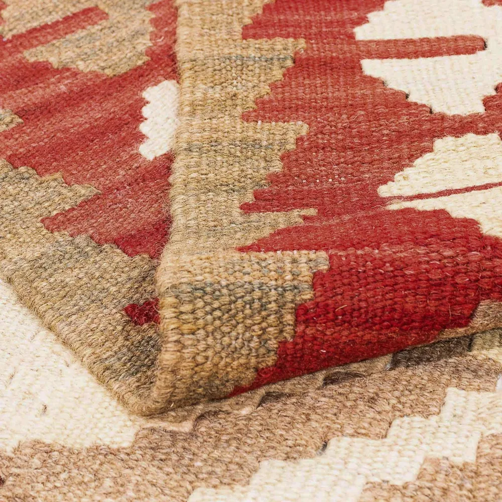 Kelimteppe - Splash - 290 x 193 cm - beige