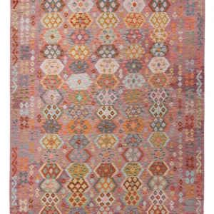 Kelimteppe - Splash - 347 x 252 cm - farget