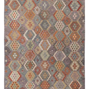 Kelimteppe - Splash - 350 x 249 cm - farget