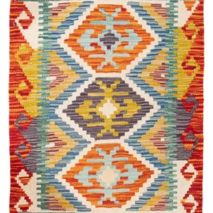 Kelimteppe - Splash - 91 x 62 cm - flerfarget