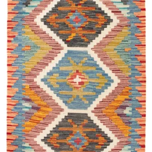 Kelimteppe - Splash - 92 x 63 cm - flerfarget