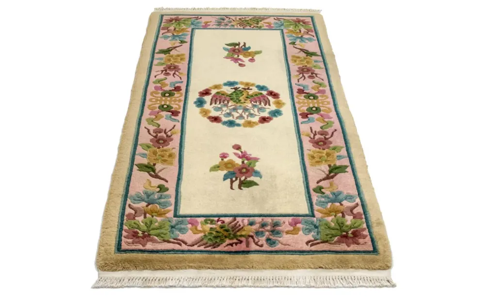 Kina-teppe - 140 x 70 cm - beige