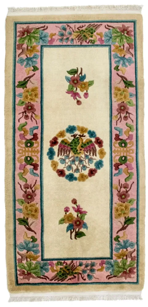 Kina-teppe - 140 x 70 cm - beige