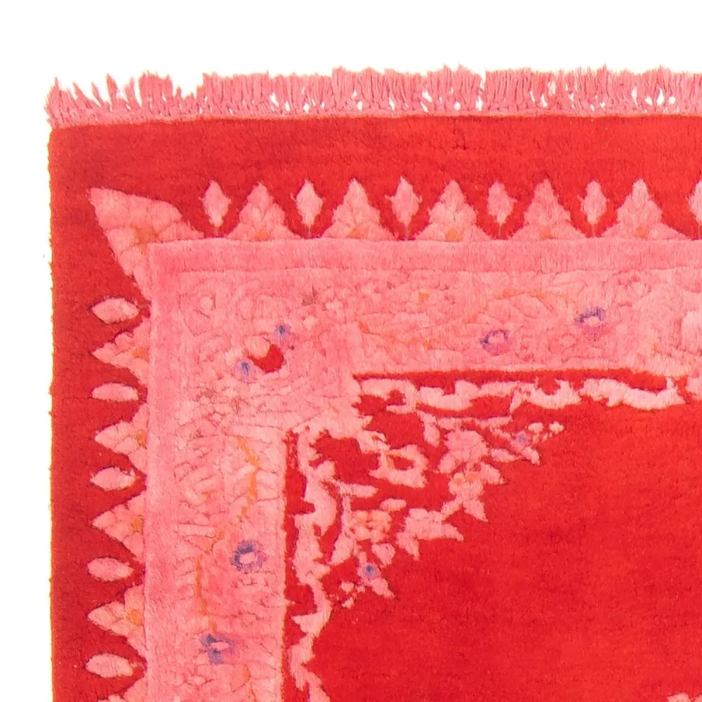 Kina-teppe - 204 x 136 cm - rød