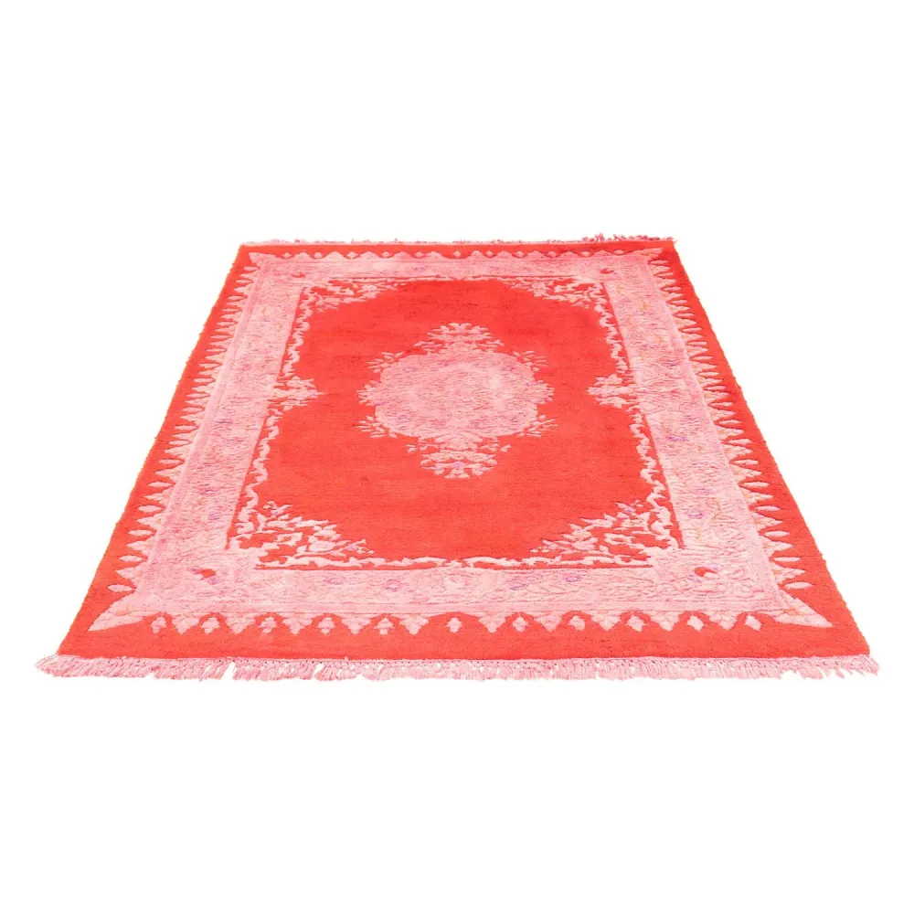Kina-teppe - 204 x 136 cm - rød