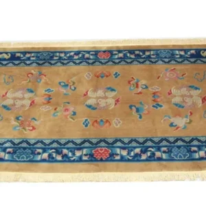 Kina-teppe - 244 x 152 cm - brun