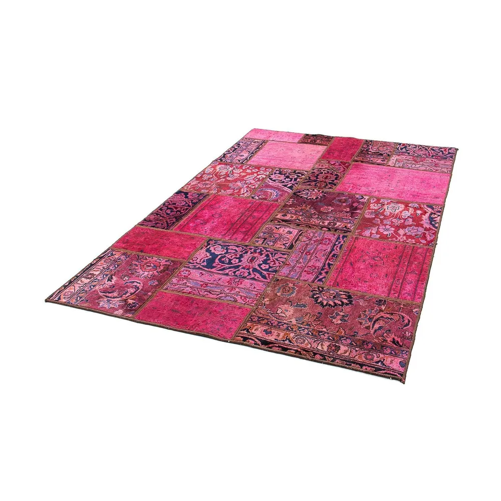 Lappeteppe - 197 x 138 cm - flerfarget