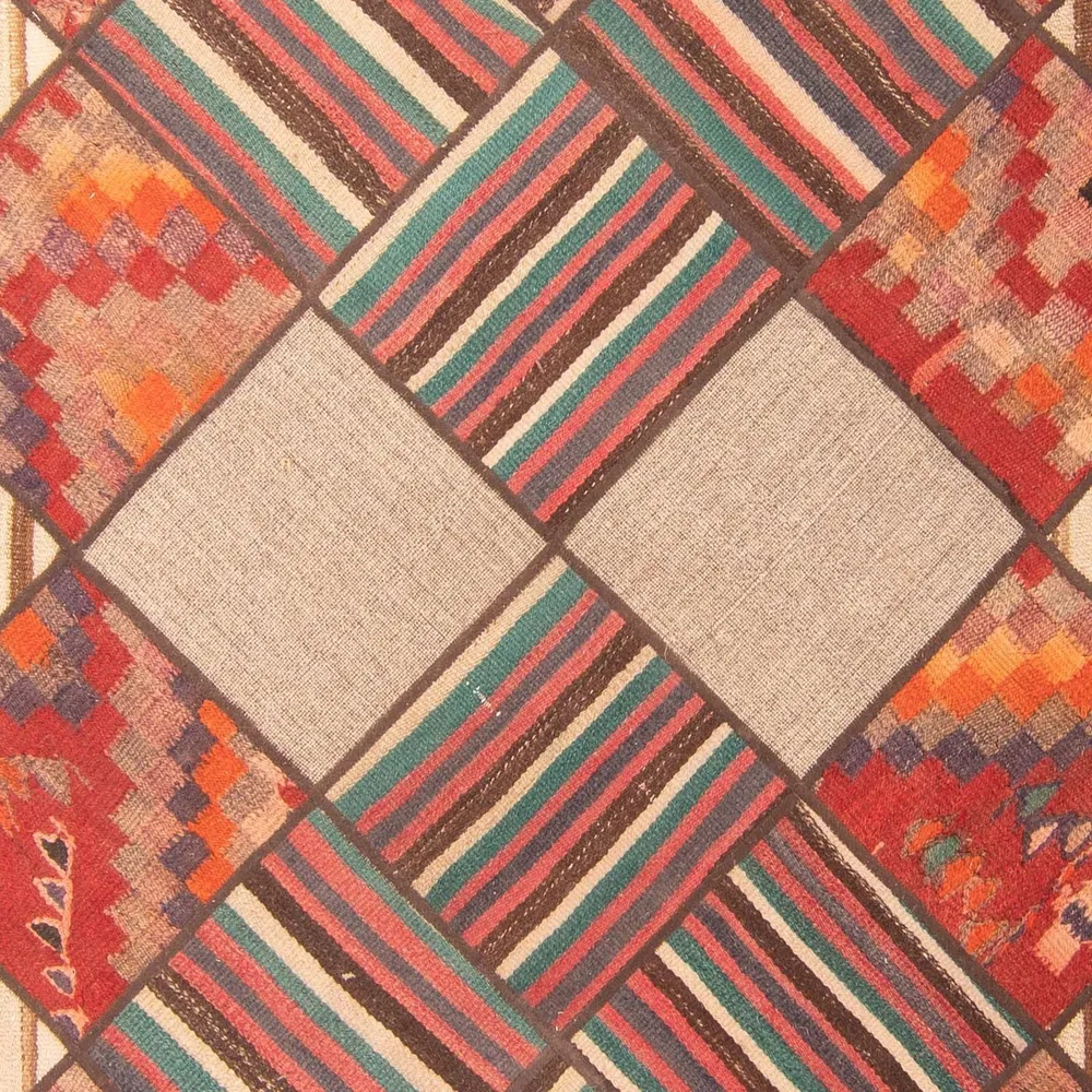 Lappeteppe - 200 x 150 cm - flerfarget
