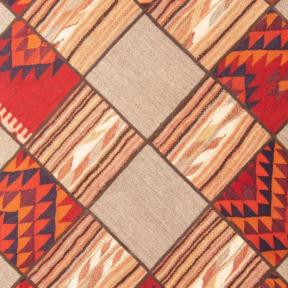 Lappeteppe - 200 x 150 cm - flerfarget