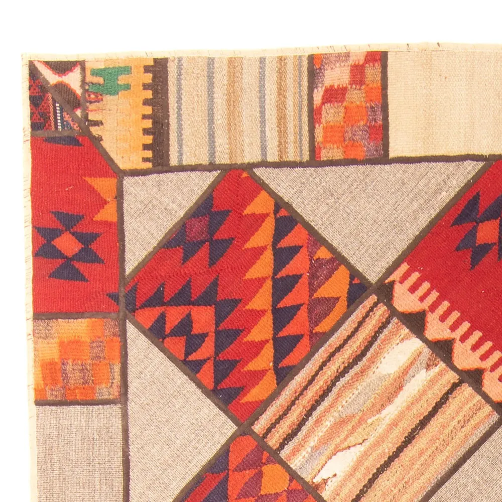Lappeteppe - 200 x 150 cm - flerfarget