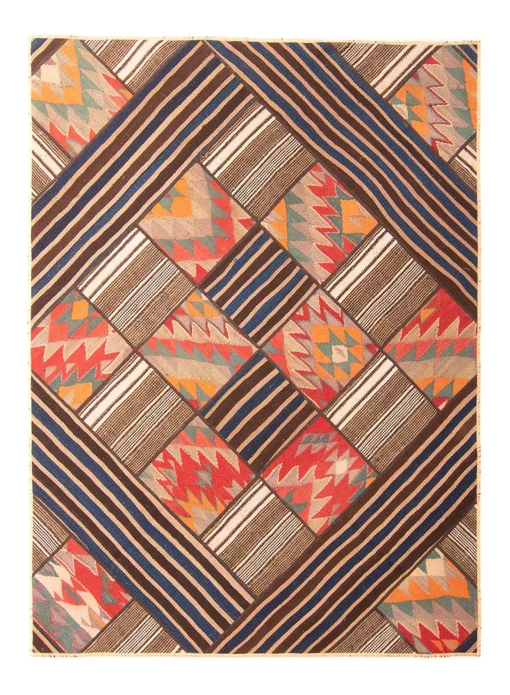 Lappeteppe - 200 x 150 cm - flerfarget