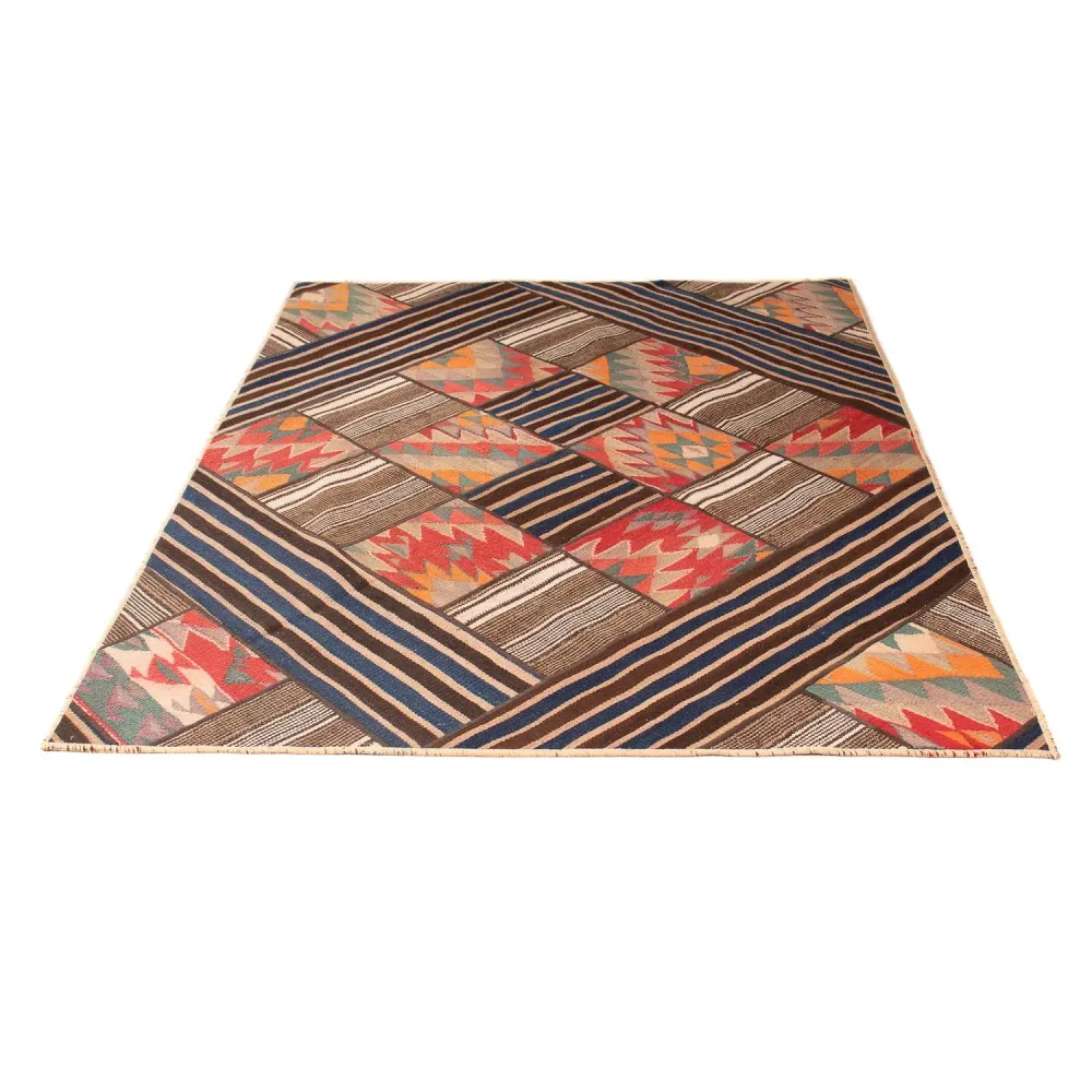 Lappeteppe - 200 x 150 cm - flerfarget