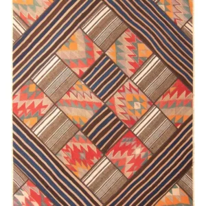 Lappeteppe - 200 x 150 cm - flerfarget