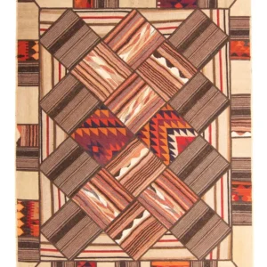 Lappeteppe - 200 x 150 cm - flerfarget